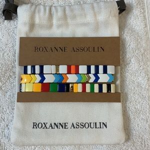 NWT Roxanne Assoulin Enamel Bracelets